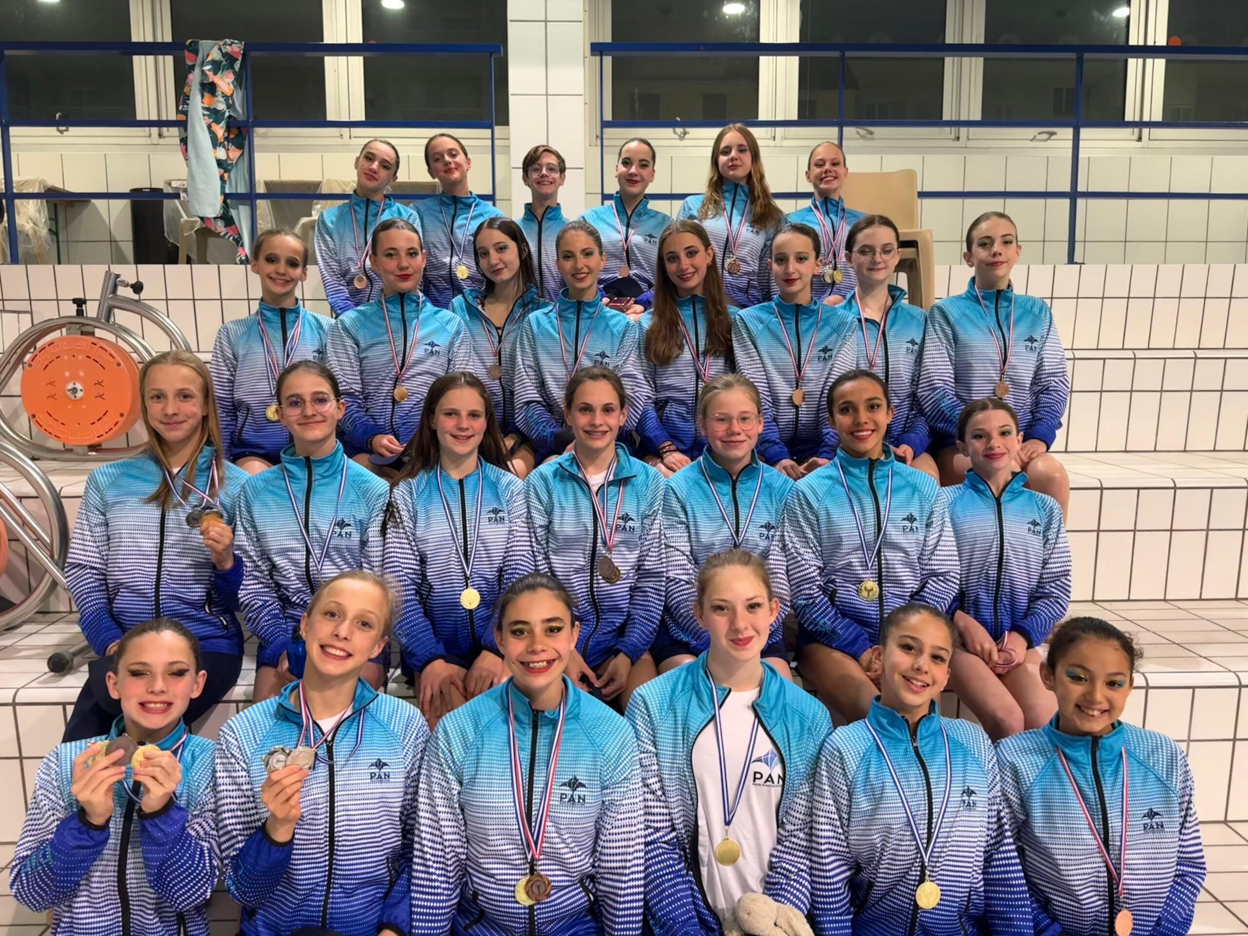 Natation artistique : Le PAN brille aux Championnats National 2 Jeunes : une moisson de médailles avant Sète