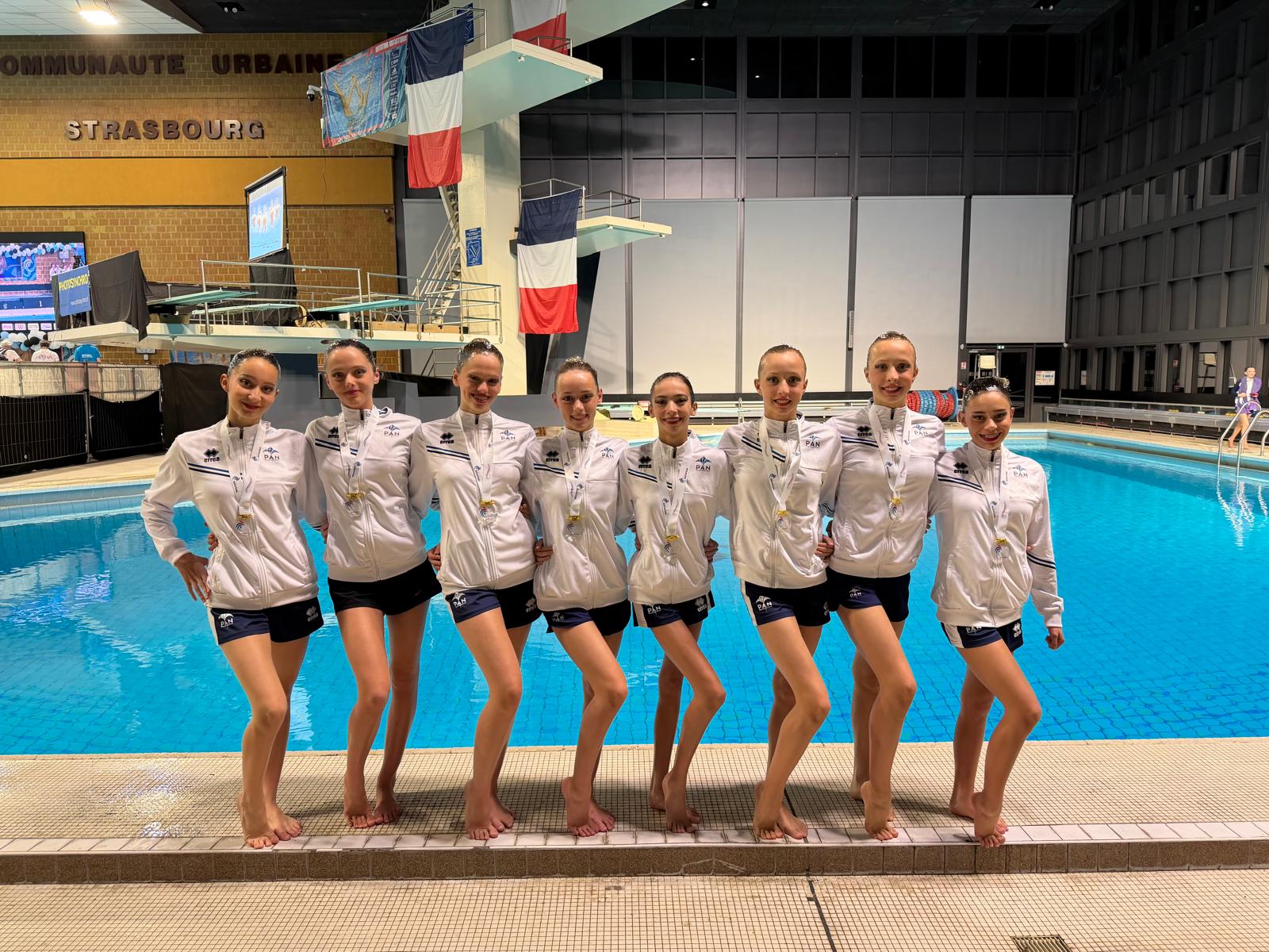 Natation Artistique : Le Pays d’Aix Natation brille aux Championnats de France Élite Junior à Strasbourg ✨